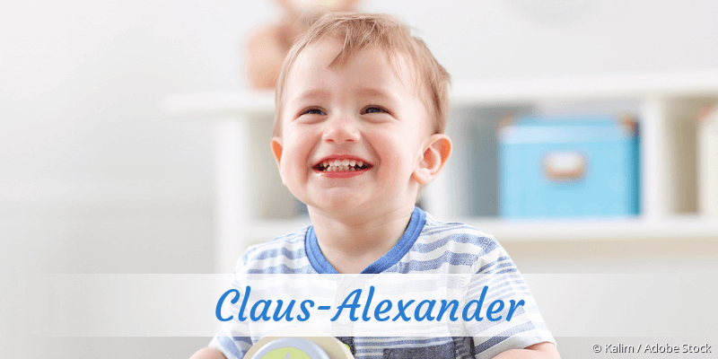 Baby mit Namen Claus-Alexander