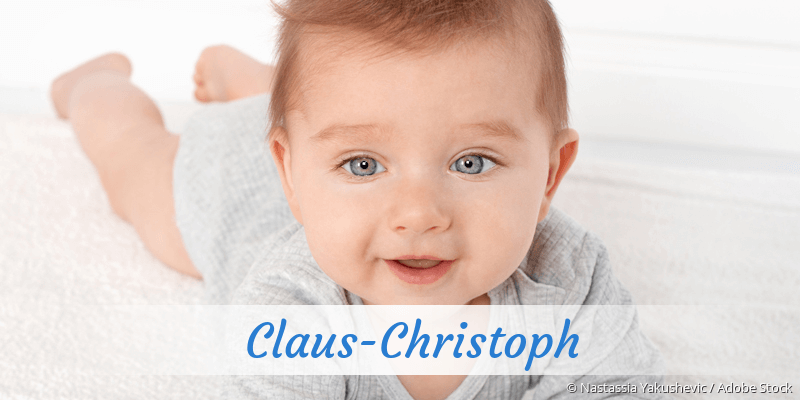 Baby mit Namen Claus-Christoph
