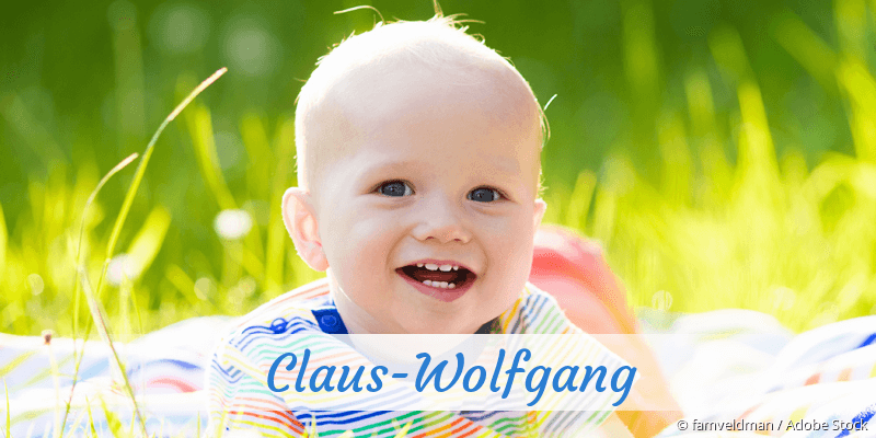 Baby mit Namen Claus-Wolfgang