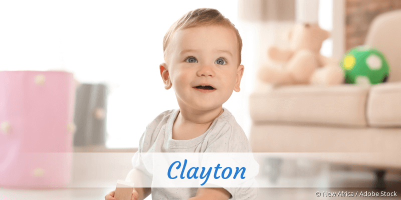 Baby mit Namen Clayton