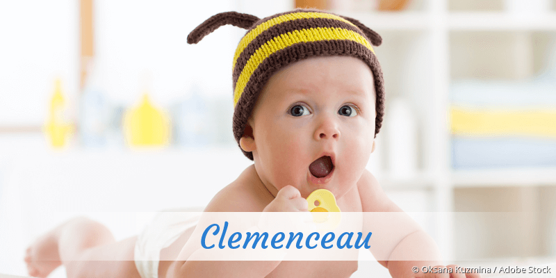 Baby mit Namen Clemenceau