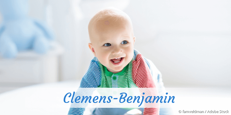 Baby mit Namen Clemens-Benjamin