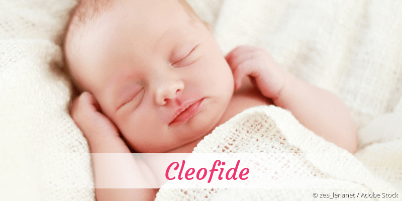 Baby mit Namen Cleofide