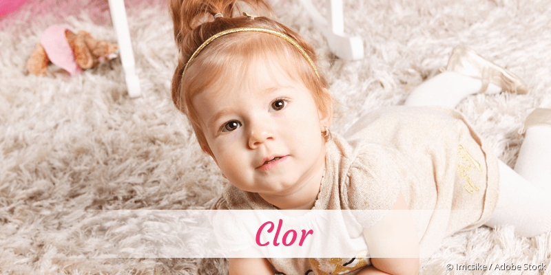 Baby mit Namen Clor