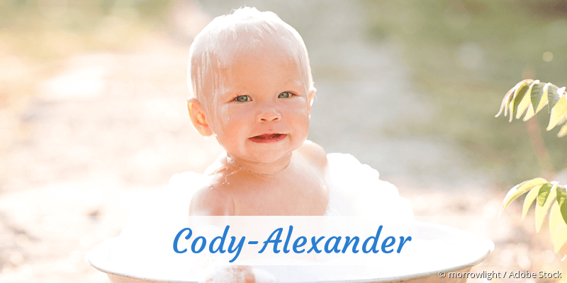 Baby mit Namen Cody-Alexander