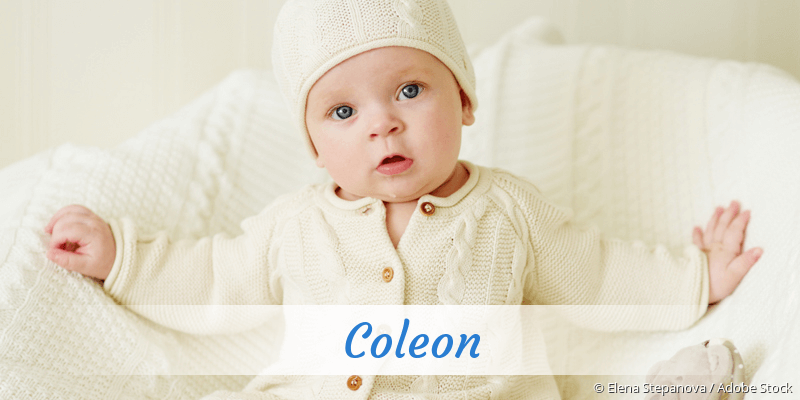 Baby mit Namen Coleon