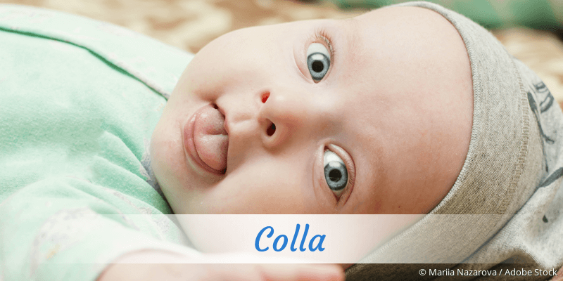 Baby mit Namen Colla