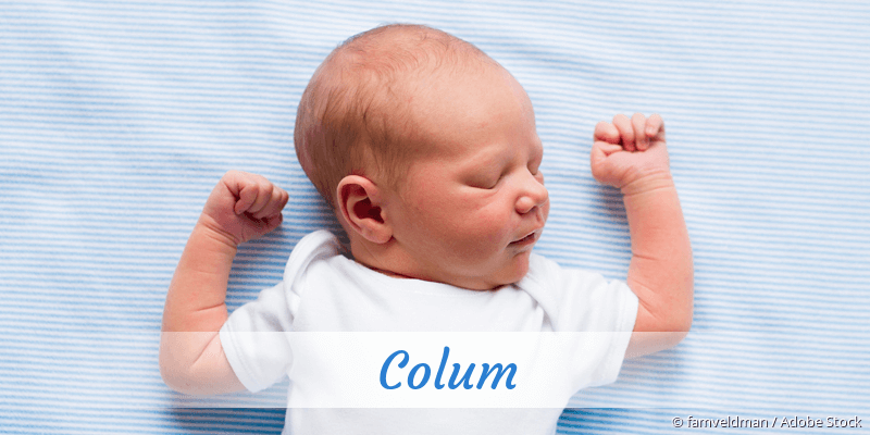 Baby mit Namen Colum