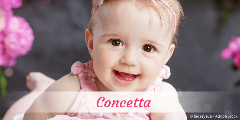 Baby mit Namen Concetta