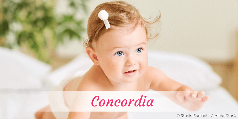 Baby mit Namen Concordia