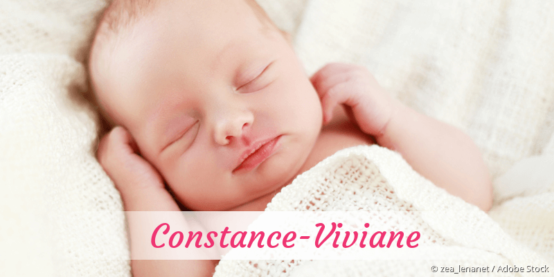 Baby mit Namen Constance-Viviane