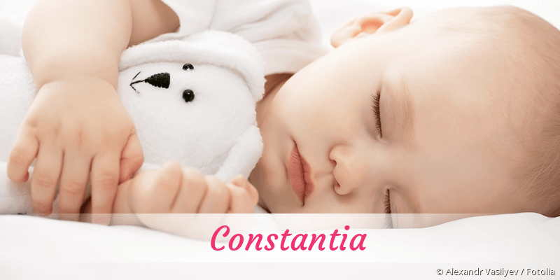 Baby mit Namen Constantia