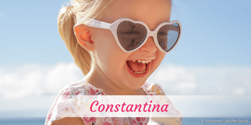 Baby mit Namen Constantina