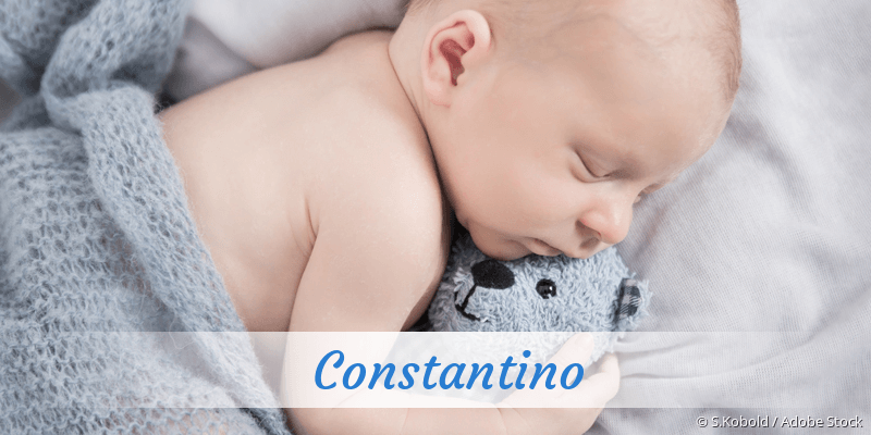 Baby mit Namen Constantino