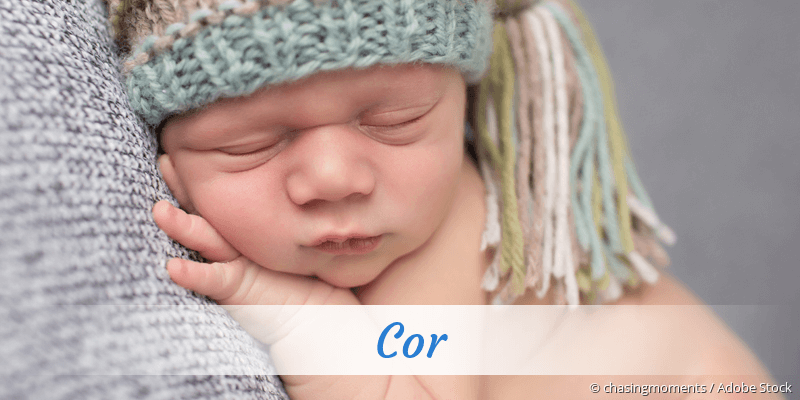 Baby mit Namen Cor