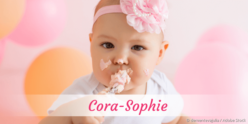 Baby mit Namen Cora-Sophie