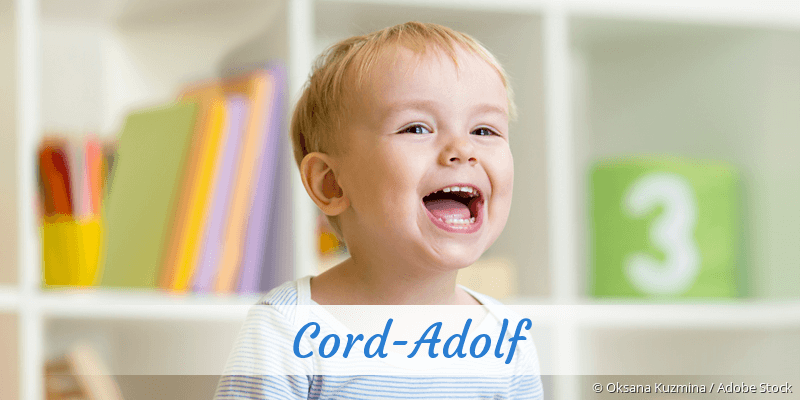 Baby mit Namen Cord-Adolf