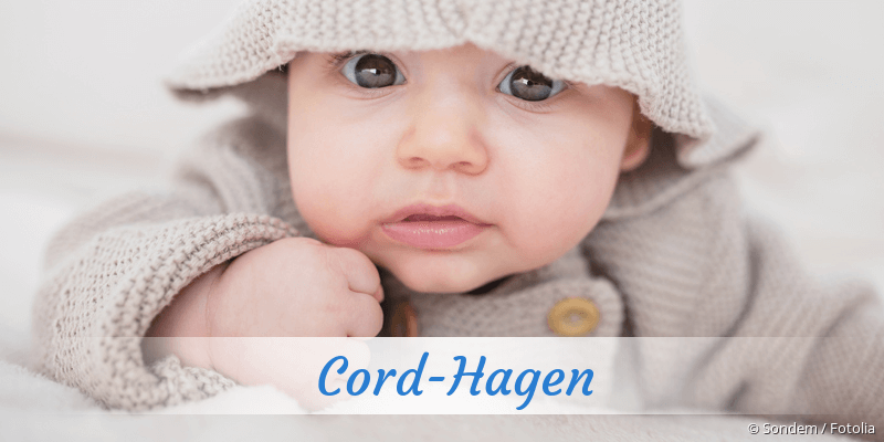 Baby mit Namen Cord-Hagen