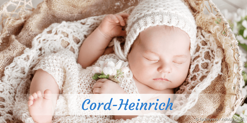 Baby mit Namen Cord-Heinrich