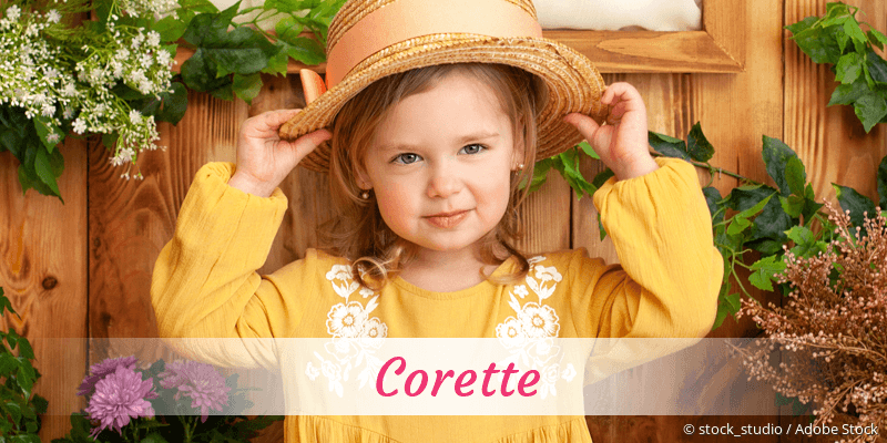 Baby mit Namen Corette