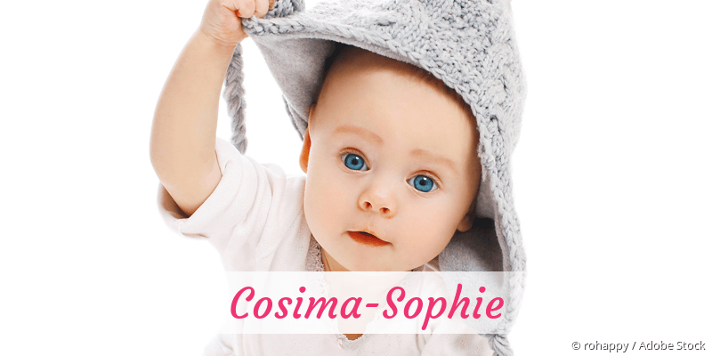 Baby mit Namen Cosima-Sophie