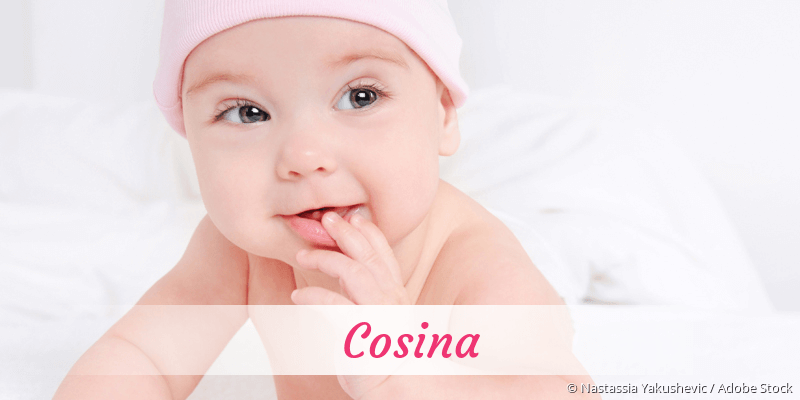 Baby mit Namen Cosina