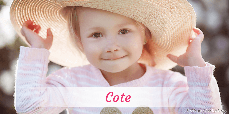 Baby mit Namen Cote