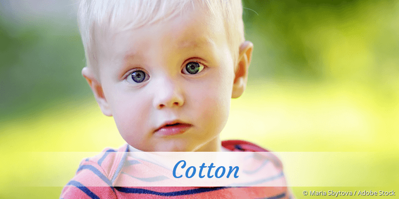 Baby mit Namen Cotton