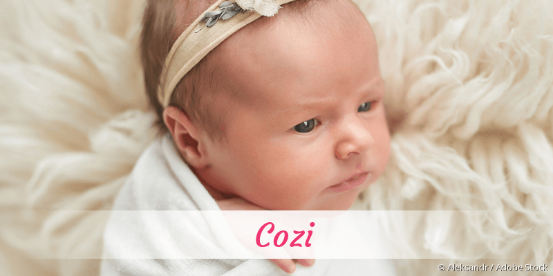 Baby mit Namen Cozi