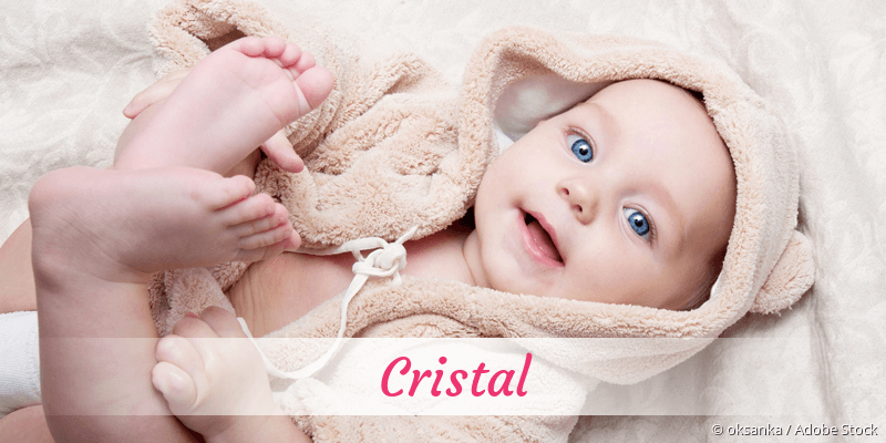 Baby mit Namen Cristal