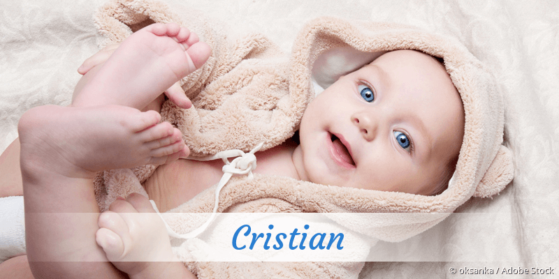 Baby mit Namen Cristian