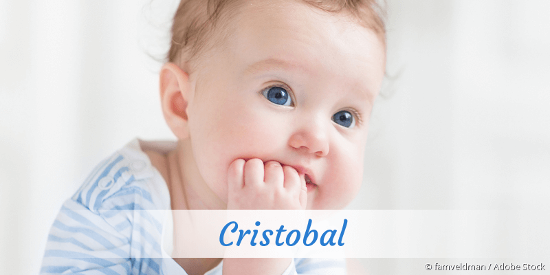 Baby mit Namen Cristobal