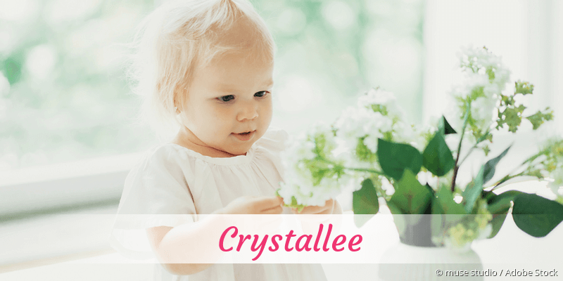 Baby mit Namen Crystallee