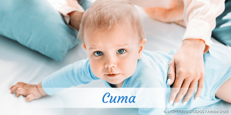 Baby mit Namen Cuma