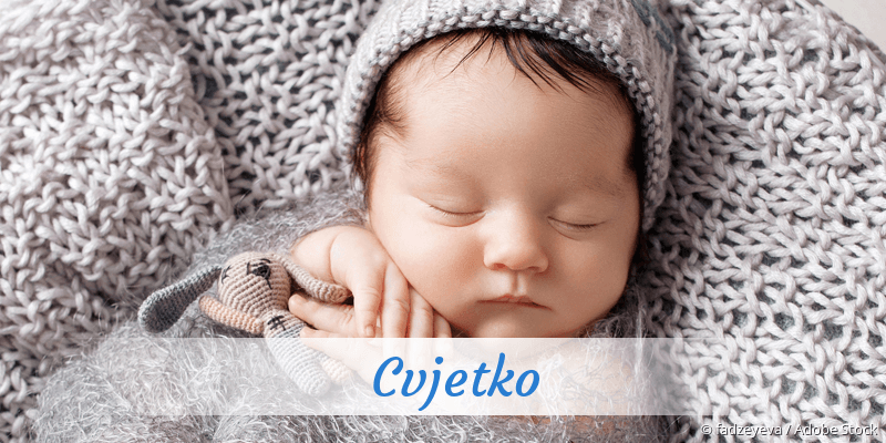 Baby mit Namen Cvjetko