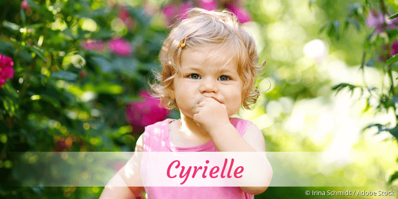Baby mit Namen Cyrielle