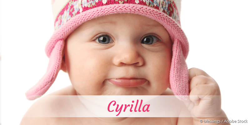 Baby mit Namen Cyrilla