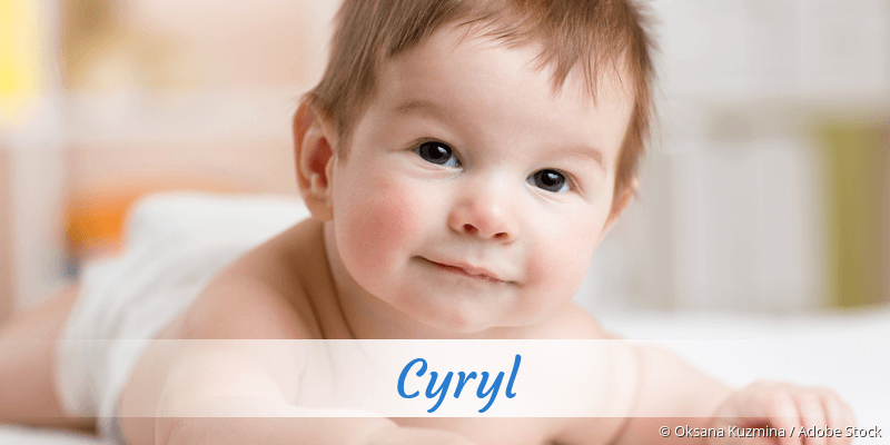 Baby mit Namen Cyryl
