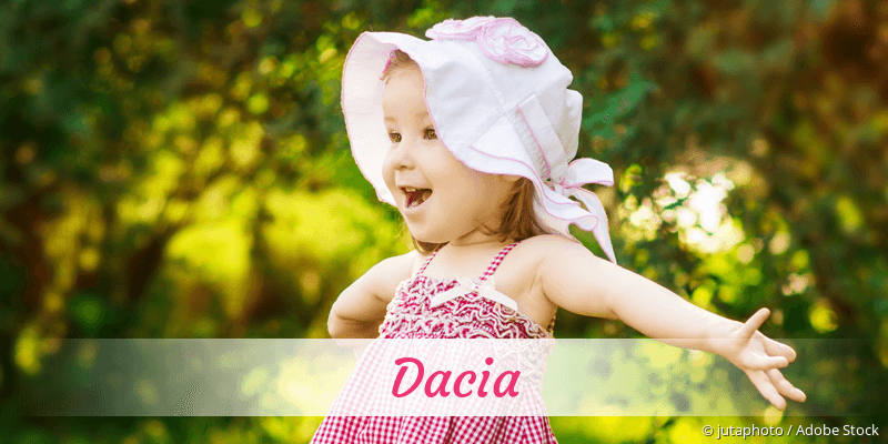 Baby mit Namen Dacia