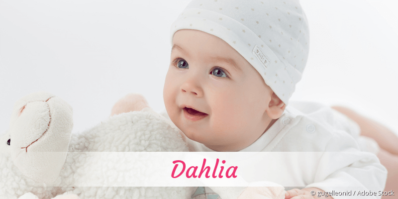 Baby mit Namen Dahlia