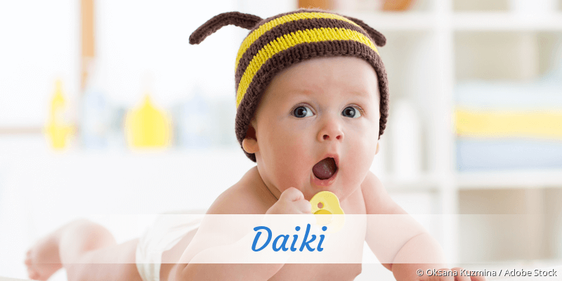 Baby mit Namen Daiki