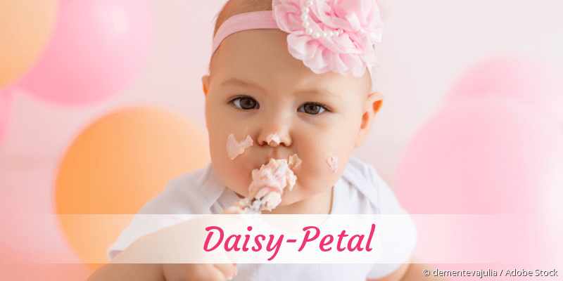 Baby mit Namen Daisy-Petal