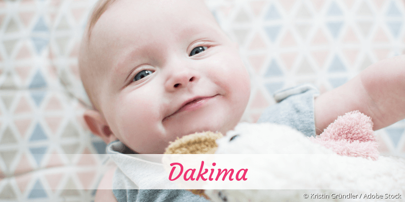 Baby mit Namen Dakima