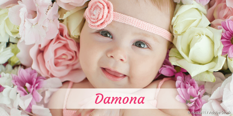 Baby mit Namen Damona