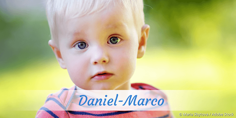 Baby mit Namen Daniel-Marco
