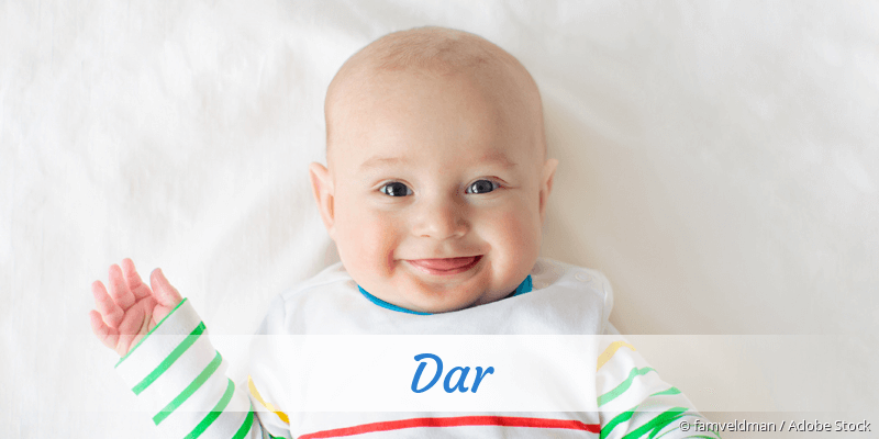Baby mit Namen Dar