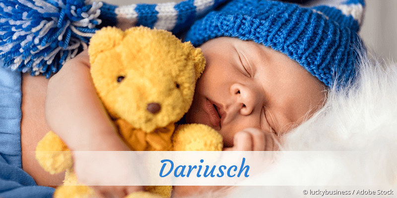 Baby mit Namen Dariusch