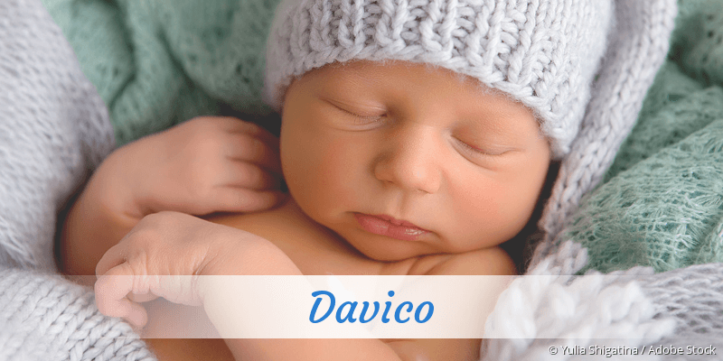 Baby mit Namen Davico