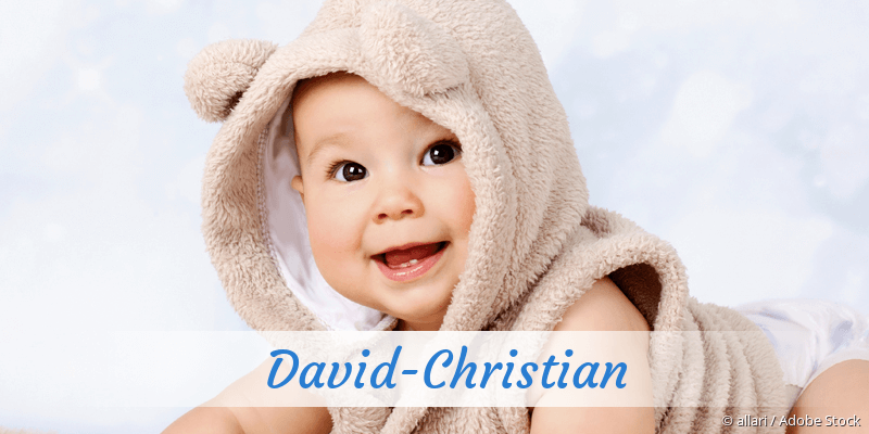 Baby mit Namen David-Christian