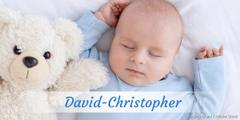 Baby mit Namen David-Christopher